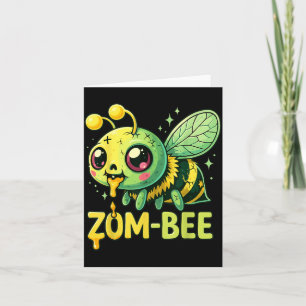 Carte Costumes de Halloween de bébé abeille zombie Zom-B