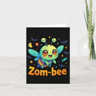 Carte Costumes de Halloween de bébé abeille zombie Zom-B