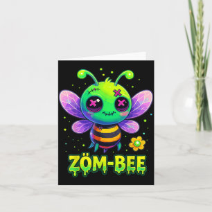 Carte Costumes de Halloween de bébé abeille zombie Zom-B