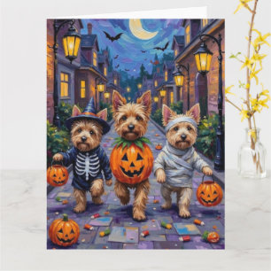 Carte Costumes d'Halloween pour Trick-or-Treating de Ter