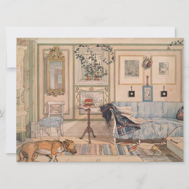Carte Cosy Corner (par Carl Larsson) (Devant)