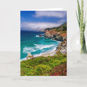 Carte Côte De Big Sur, Californie