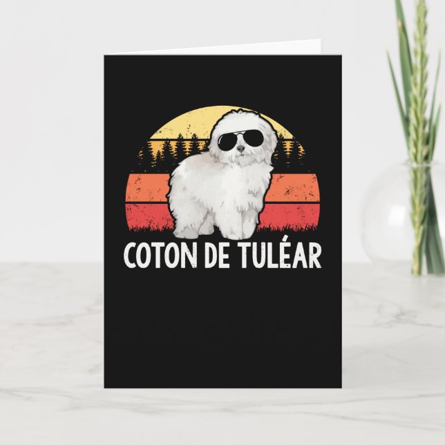 Carte Coton de Tulear | Coton de Tuléar du propriétaire  (Devant)