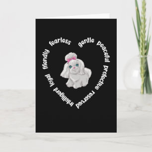 Carte Coton de Tulear Lover Coton de Tulear Chien Propri