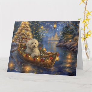 Carte Coton De Tulear Noël Festive Voyage