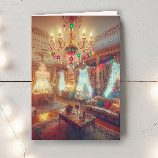 Carte Cottage Kitsch Chambre de Vacances Noël (Créateur téléchargé)