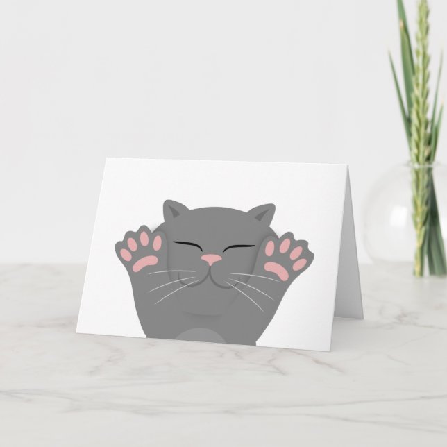 Carte Couchage de chat (Devant)