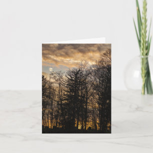 Carte Coucher de soleil