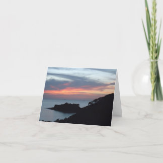 Carte Coucher de soleil à Playa Potrero, Costa Rica