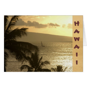 Carte : Coucher de soleil de Lahaina #1