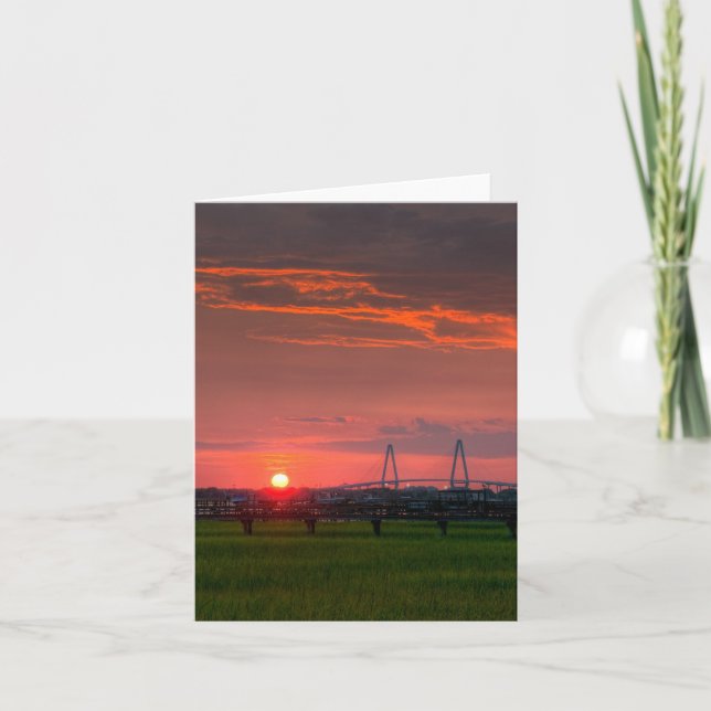 Carte Coucher de soleil de Ravenel (Devant)