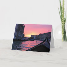Coucher de soleil de Venise
