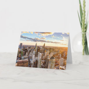 Carte Coucher De Soleil Sur Chicago