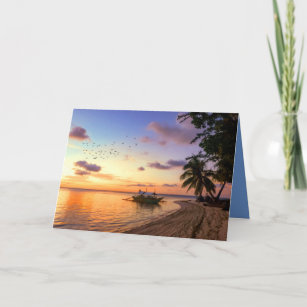 Cartes De Vœux Le Tahiti Zazzle Fr