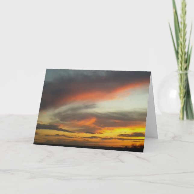 Carte Coucher du soleil (2) 2016 photos par la marque (Devant)