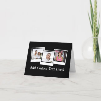 Carte Couleur personnalisée des images instantanées 3 ph