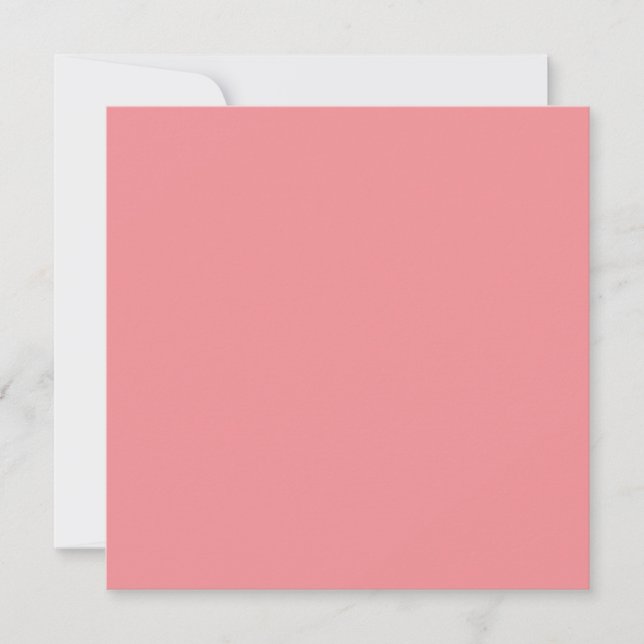 Carte Couleur unie rose charmeuse (Devant)