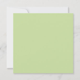 Carte Couleur unie vert pomme pastel