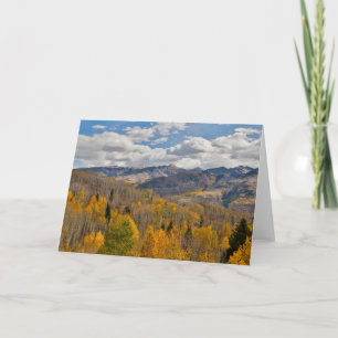 Carte Couleurs d'automne des trembles et des chênes Keeb