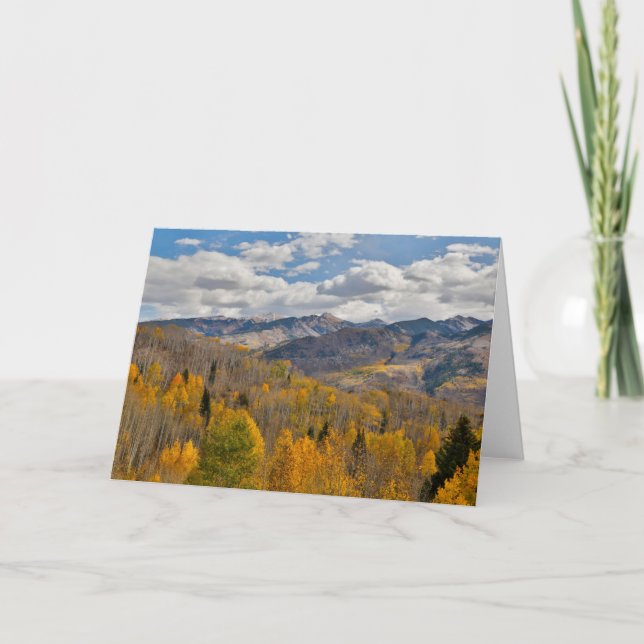 Carte Couleurs d'automne des trembles et des chênes Keeb (Devant)