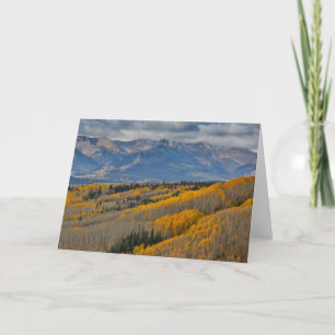 Carte Couleurs d'automne sur Aspen Groves