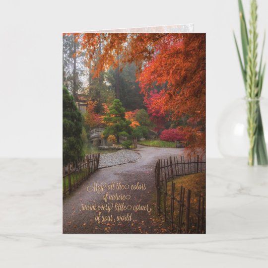 Carte Couleurs De Joyeux Anniversaire D Automne Zazzle Fr