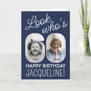 Carte Couleurs DIY • Regardez qui a 60 ans Joyeux Annive