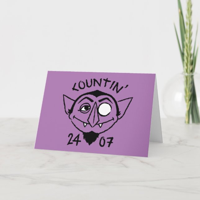 Carte Count von Count Patinage Logo - Countin' 24/7 (Devant)