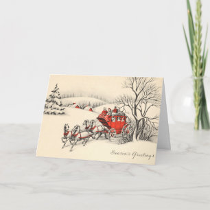 Carte countryside de Vintage