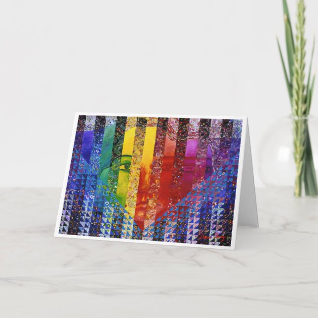 Carte Counundrum I - Femme arc-en-ciel (Devant)