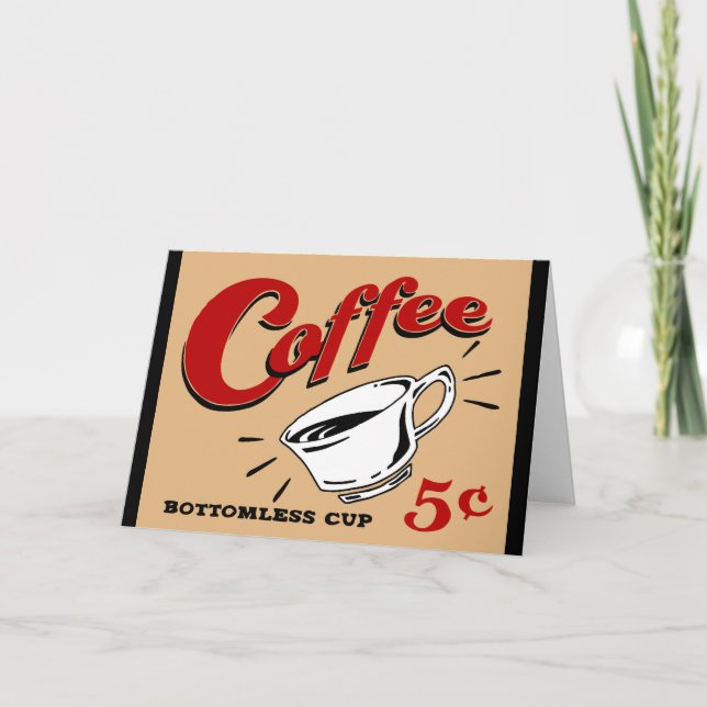 Carte Coupe sans café (Devant)