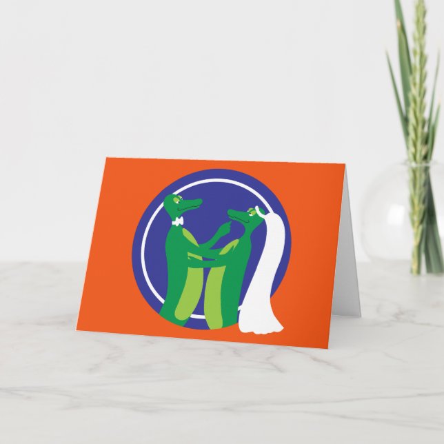 Carte Couple Gator (Devant)