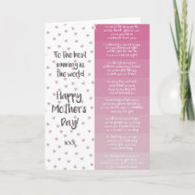 Coupon de la fête des mères