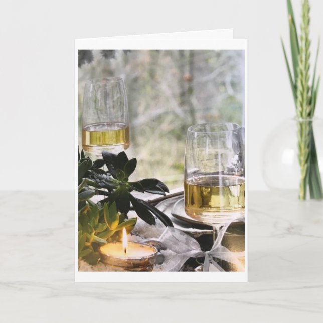 CARTE **COURIR À VOUS ET JOUER À NOËL*** (Devant)