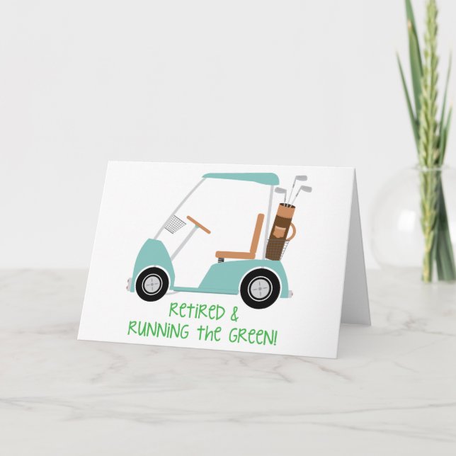 Carte Courir Le Vert (Devant)