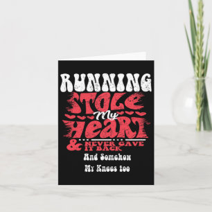Carte Courir Stole Mon Coeur ~ Funny Valentines Day
