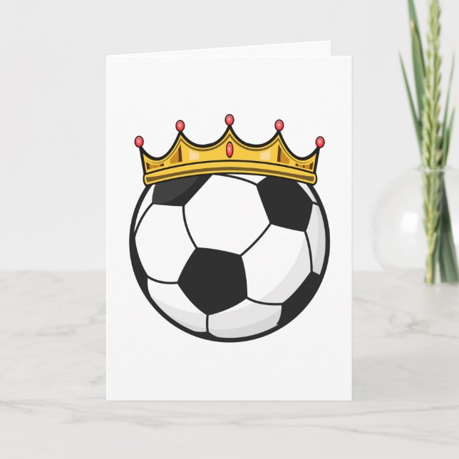 Carte Couronne de football reine (Devant)