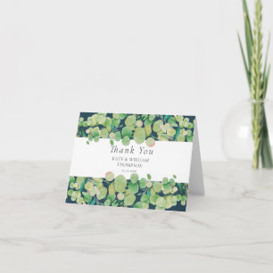 Carte Couronne de mariage en eucalyptus verdoyant