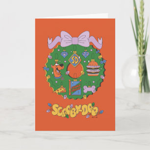 Carte Couronne graphique de snack de vacances de Scooby-