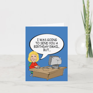 Carte Courriels d'anniversaire Hillary - Bernie Sanders