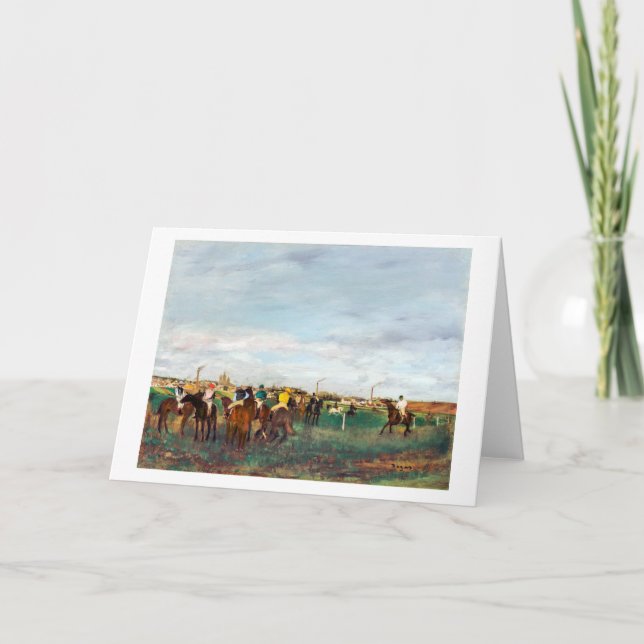 Carte Course À Cheval, Edgar Degas (Devant)