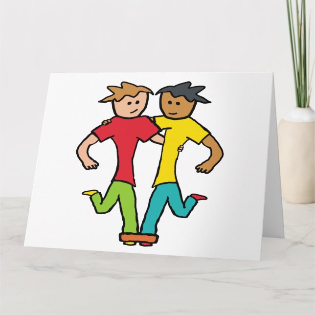 Carte Course à trois pattes (Devant)