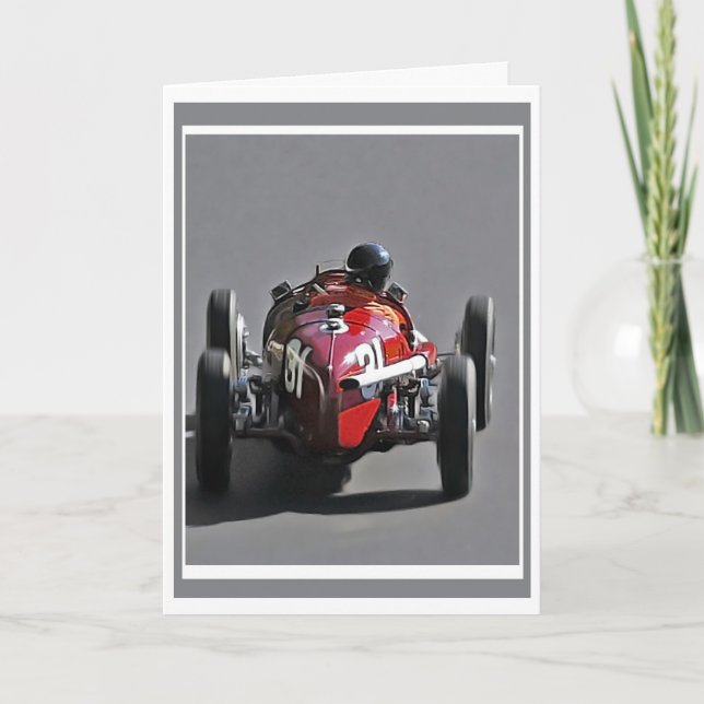 Carte Course en avant (Devant)