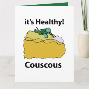 Carte Couscous Grain Aliment Sain