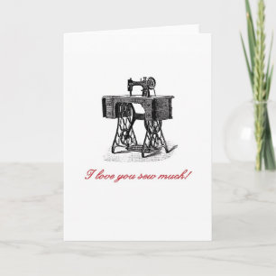 Carte Cousez je t'aime beaucoup