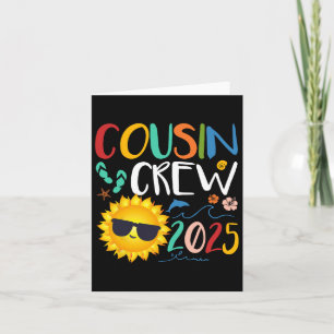 Carte Cousin Crew 2025 Shirt Family Vacation Beach