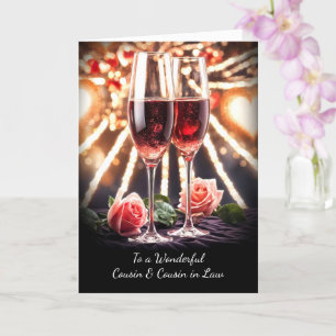 Carte Cousin et Cousin en droit Bonne fête Mariage
