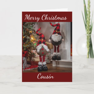 CARTE COUSIN **INCROYABLE** À NOËL
