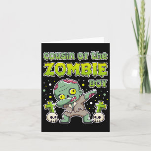 Carte Cousin Of The Zombie Boy Zombie Lover 9e anniversa