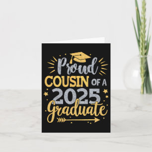 Carte Cousin Senior 2025 Fière Cousin D'Un Cl De 2025 Gr